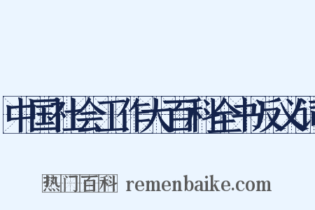 中国社会工作大百科全书反义词是什么意思的图片